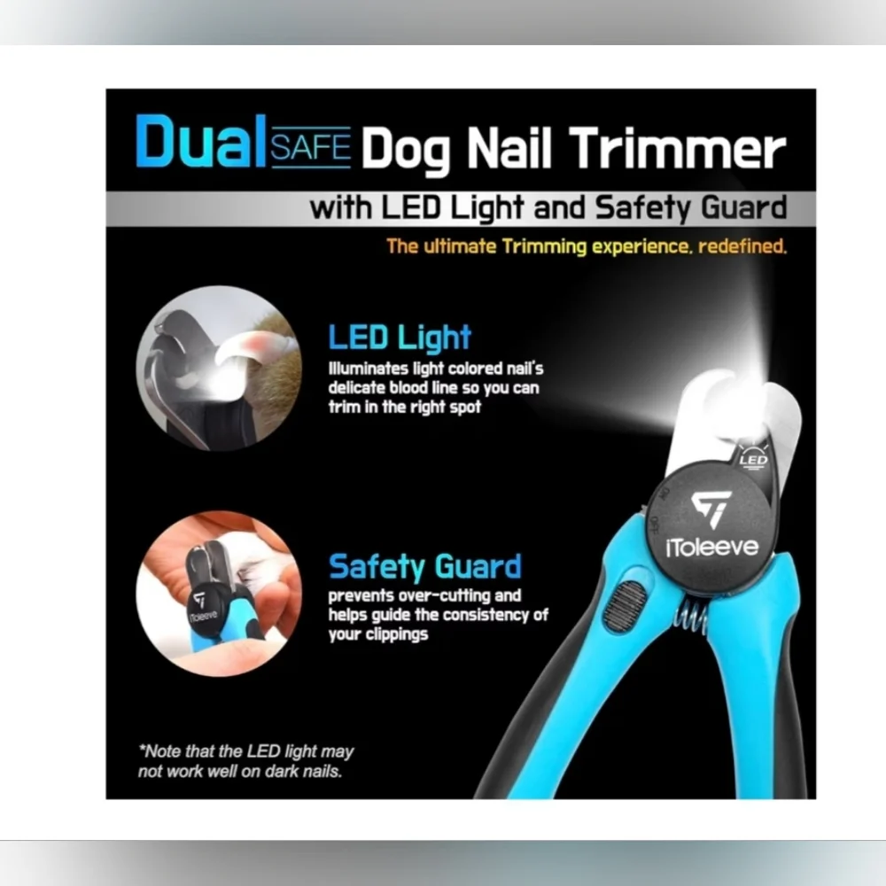 Toleeve Blue and Black Nail Trimmer